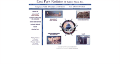 Desktop Screenshot of eastparkrad.com