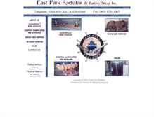 Tablet Screenshot of eastparkrad.com